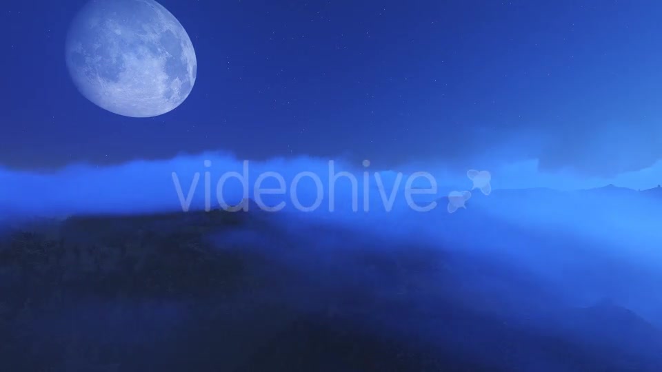 Flight over Mountains During Night Videohive 13228516 Motion Graphics Image 8