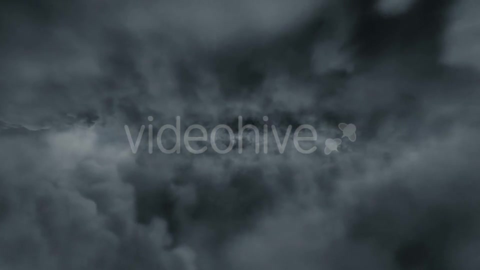 Flight Over the Thundering Clouds Videohive 19154705 Motion Graphics Image 2