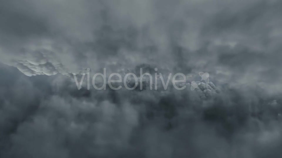 Flight Over the Thundering Clouds Videohive 19154705 Motion Graphics Image 5