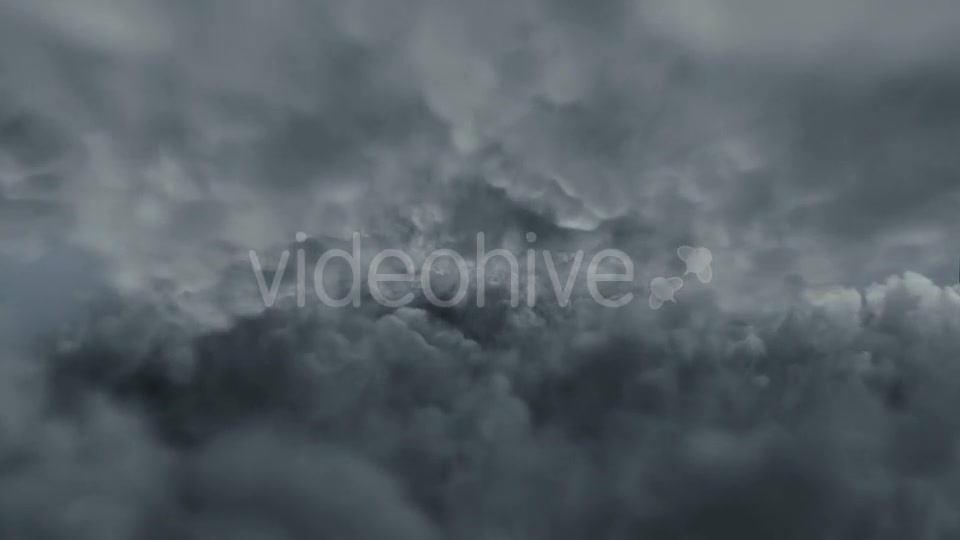 Flight Over the Thundering Clouds Videohive 19154705 Motion Graphics Image 8