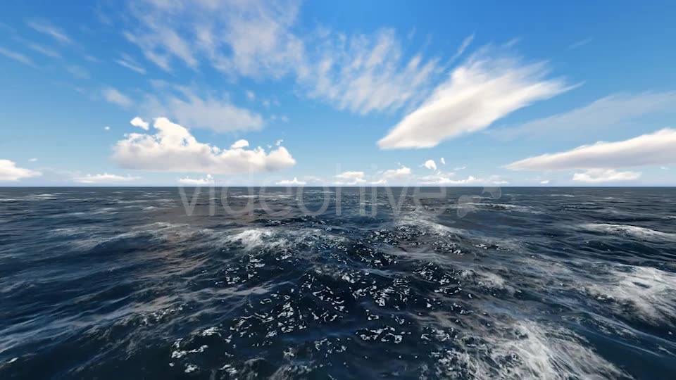 Flight Over Waves Videohive 20086075 Motion Graphics Image 2