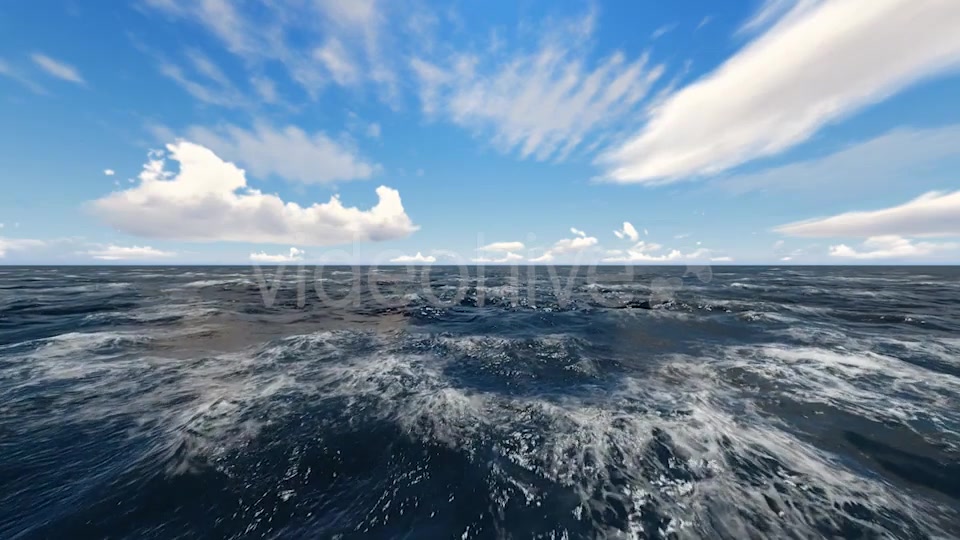 Flight Over Waves Videohive 20086075 Motion Graphics Image 9