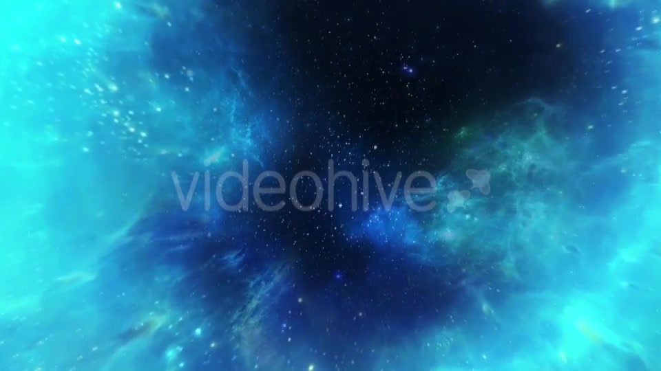 Flight Through a Blue Space Tunnel Videohive 20320711 Motion Graphics Image 6