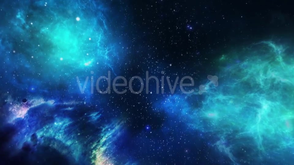Flight Through a Blue Space Tunnel Videohive 20320711 Motion Graphics Image 8