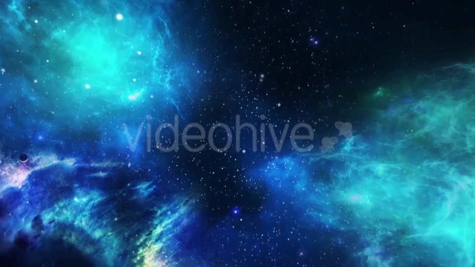 Flight Through a Blue Space Tunnel Videohive 20320711 Motion Graphics Image 9
