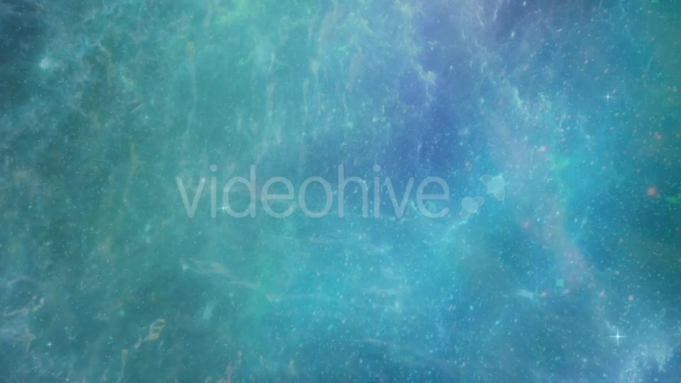 Flight Through Blue Space Nebula Videohive 17953263 Motion Graphics Image 8