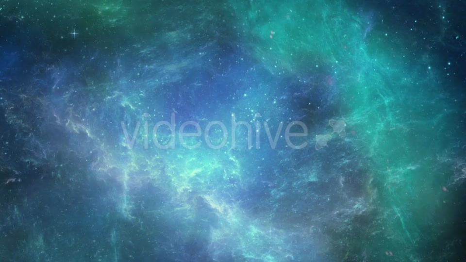 Flight Through Blue Space Nebula Videohive 16298045 Motion Graphics Image 3