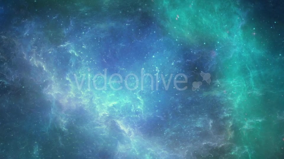 Flight Through Blue Space Nebula Videohive 16298045 Motion Graphics Image 6