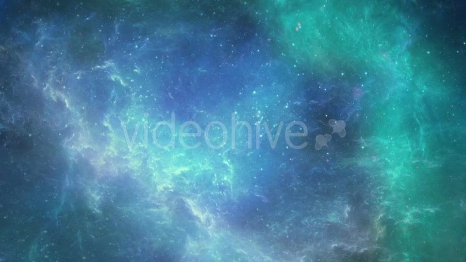 Flight Through Blue Space Nebula Videohive 16298045 Motion Graphics Image 7