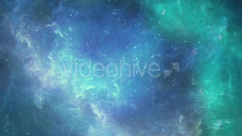 Flight Through Blue Space Nebula Videohive 16298045 Motion Graphics Image 9