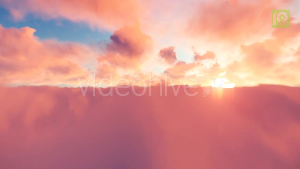 Flight Through Clouds 3 Videohive 19994342 Motion Graphics Image 2