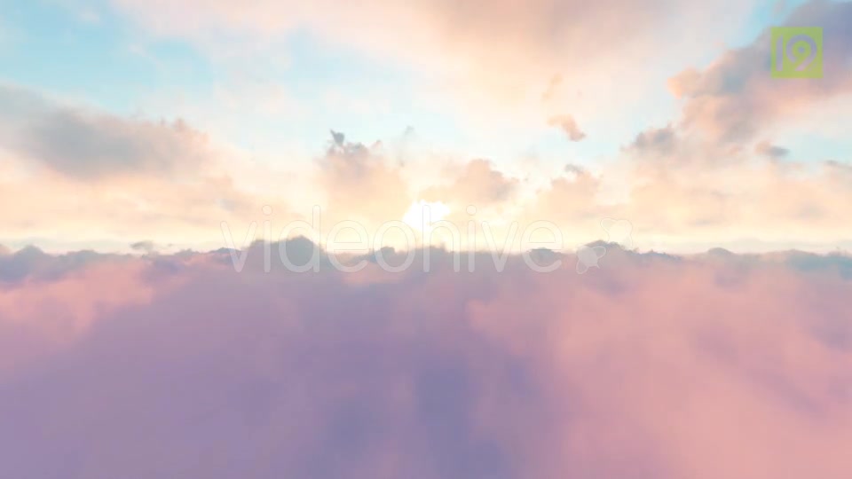 Flight Through Clouds Videohive 19987830 Motion Graphics Image 2
