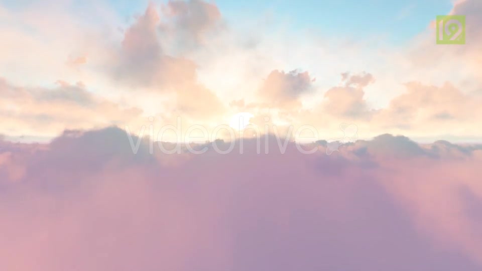 Flight Through Clouds Videohive 19987830 Motion Graphics Image 4