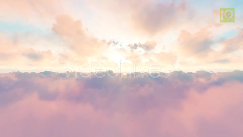 Flight Through Clouds Videohive 19987830 Motion Graphics Image 6