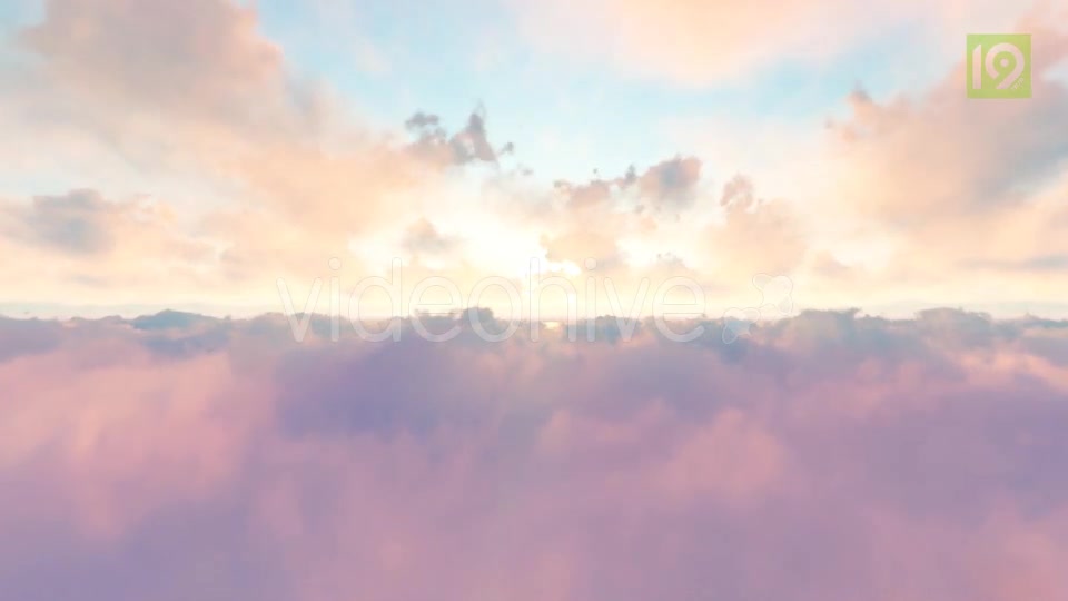Flight Through Clouds Videohive 19987830 Motion Graphics Image 7