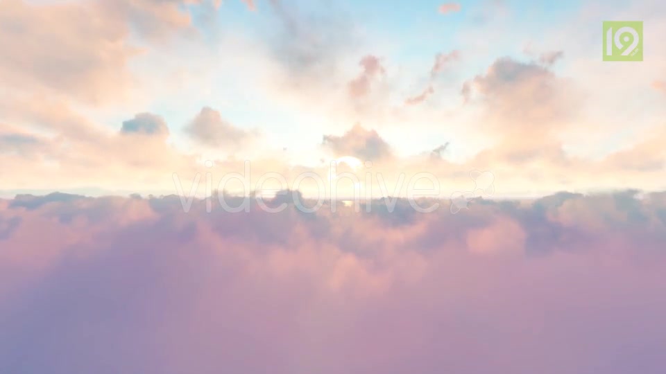 Flight Through Clouds Videohive 19987830 Motion Graphics Image 9