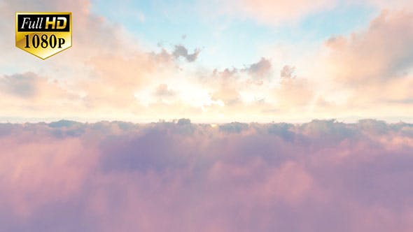 Flight Through Clouds - Download Videohive 19987830