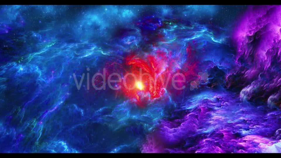 Flight Through the Cosmic Nebulae to a Spinning Wormhole Videohive 20522420 Motion Graphics Image 1