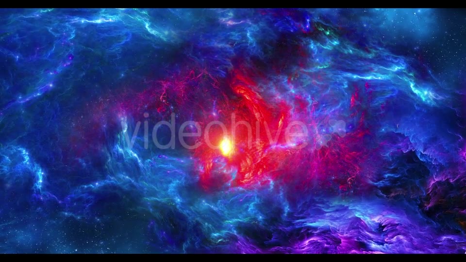 Flight Through the Cosmic Nebulae to a Spinning Wormhole Videohive 20522420 Motion Graphics Image 9
