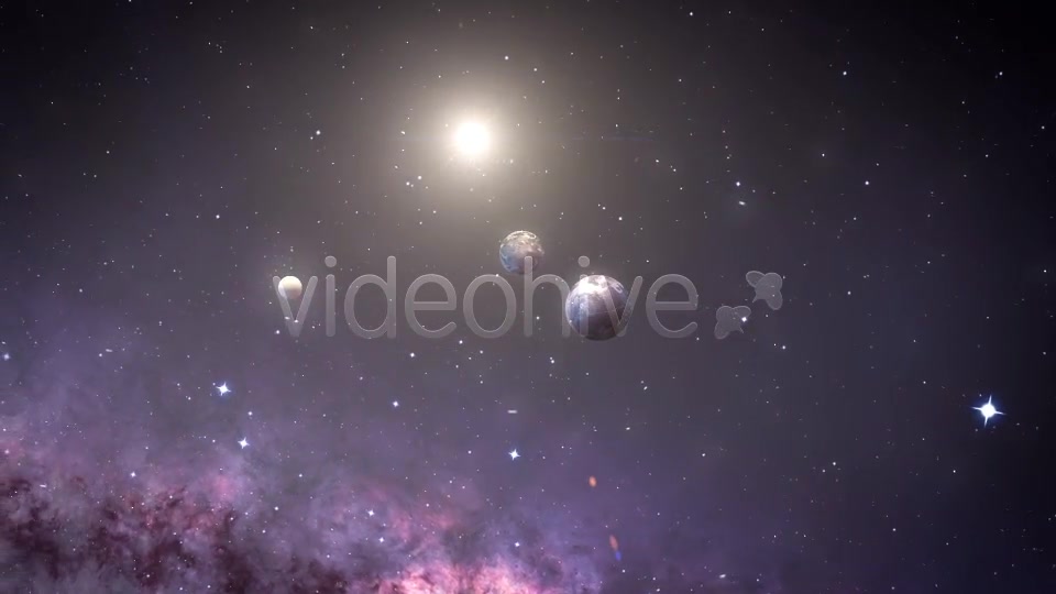 Flight To Planets Space Panorama Videohive 8344074 Motion Graphics Image 2