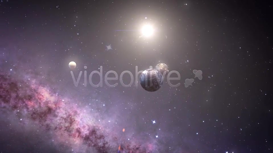 Flight To Planets Space Panorama Videohive 8344074 Motion Graphics Image 4