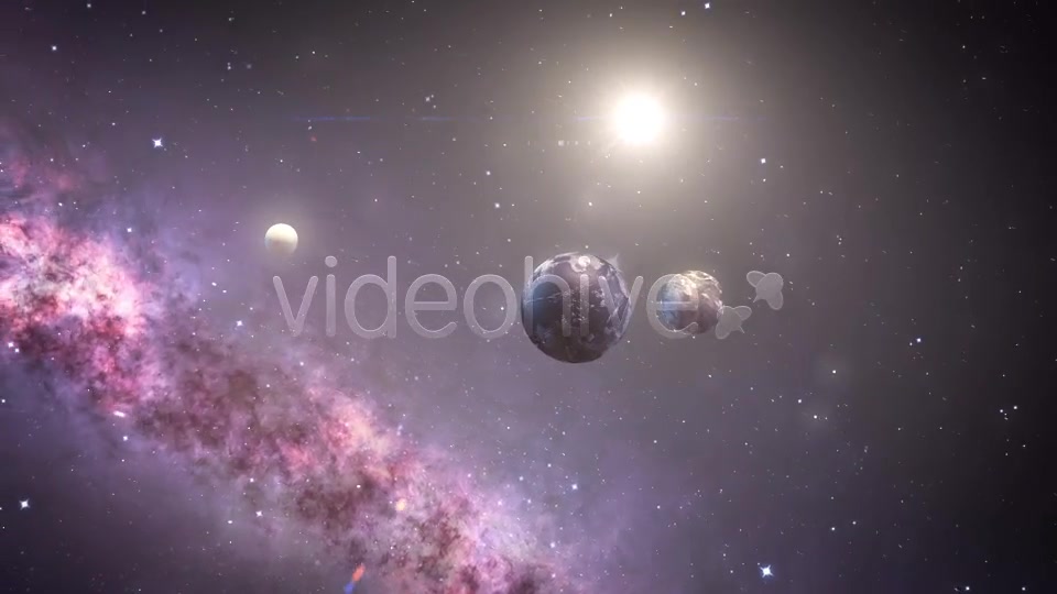 Flight To Planets Space Panorama Videohive 8344074 Motion Graphics Image 5