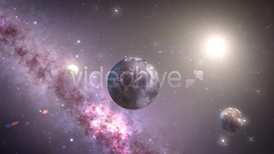 Flight To Planets Space Panorama Videohive 8344074 Motion Graphics Image 7
