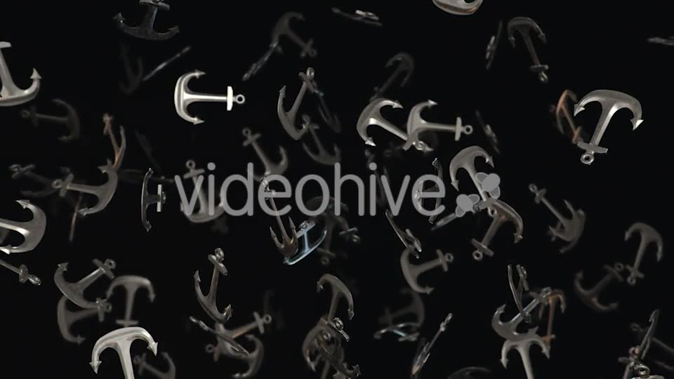 Floating Anchors on a Dark Background Videohive 20299725 Motion Graphics Image 10