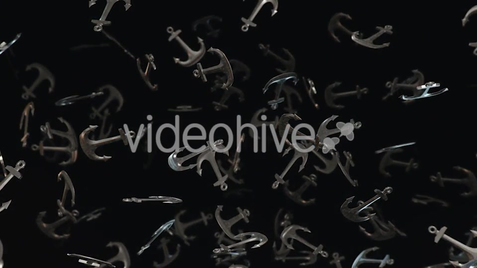 Floating Anchors on a Dark Background Videohive 20299725 Motion Graphics Image 7