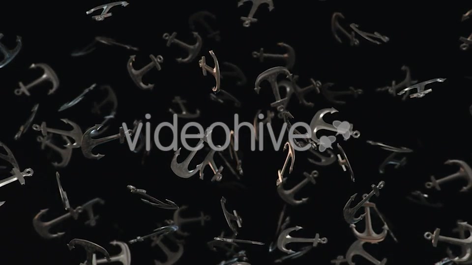 Floating Anchors on a Dark Background Videohive 20299725 Motion Graphics Image 8