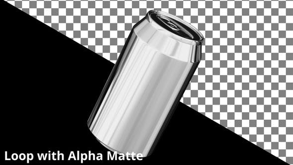 Floating Blank Can on Black - Download 22691074 Videohive