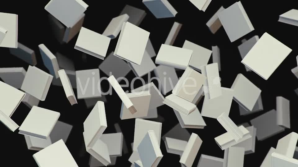 Floating Books on a Dark Background Videohive 20299753 Motion Graphics Image 11