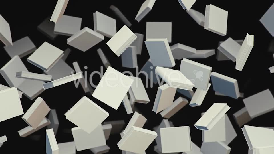 Floating Books on a Dark Background Videohive 20299753 Motion Graphics Image 2