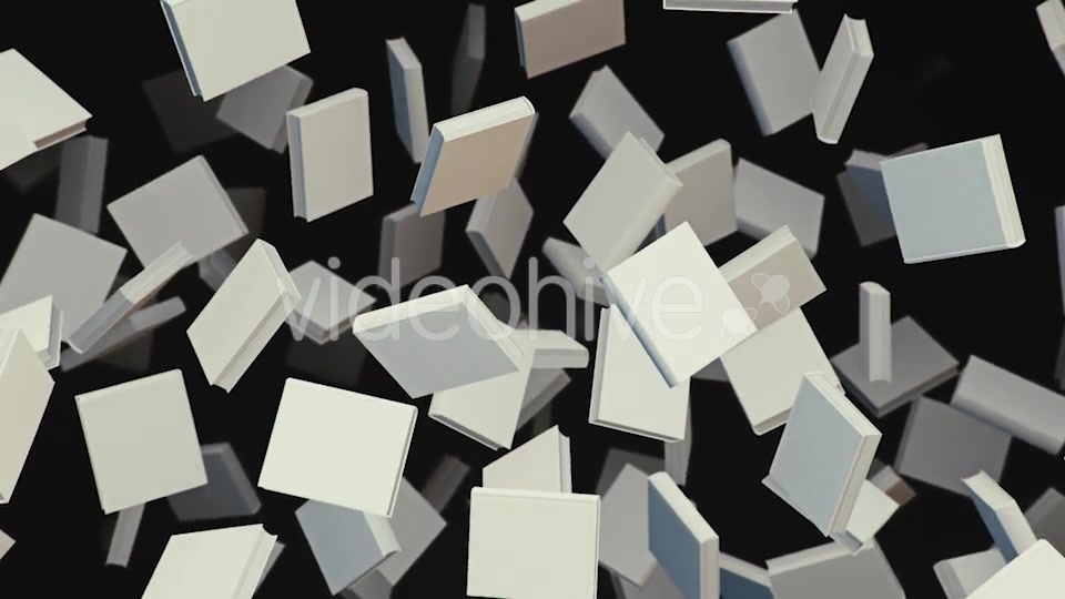 Floating Books on a Dark Background Videohive 20299753 Motion Graphics Image 4