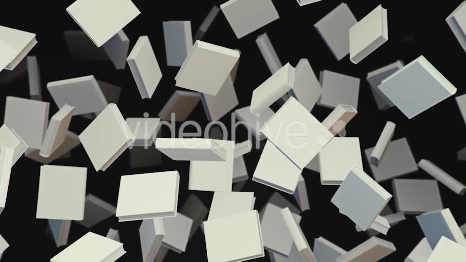 Floating Books on a Dark Background Videohive 20299753 Motion Graphics Image 5