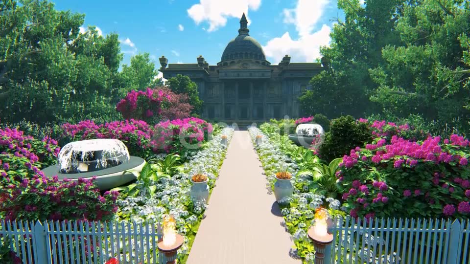 Flower Park And Castle V2 Videohive 21859906 Motion Graphics Image 2