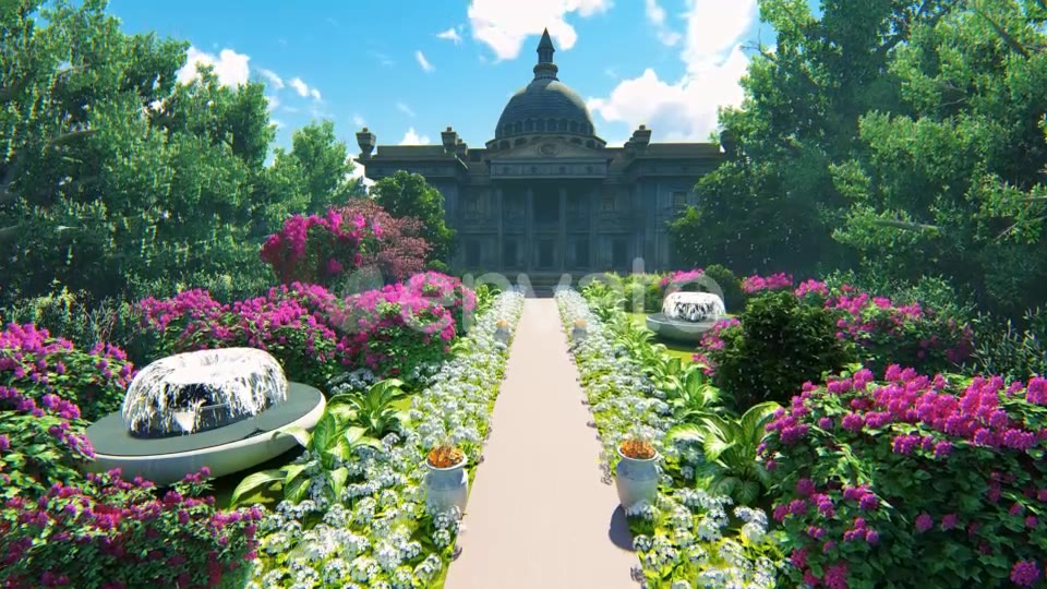 Flower Park And Castle V2 Videohive 21859906 Motion Graphics Image 3