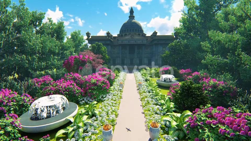 Flower Park And Castle V2 Videohive 21859906 Motion Graphics Image 4