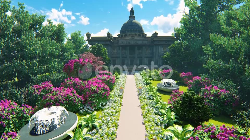 Flower Park And Castle V2 Videohive 21859906 Motion Graphics Image 5