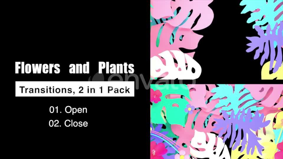 Flowers And Plants Transitions Pack Videohive 23882163 Motion Graphics Image 1