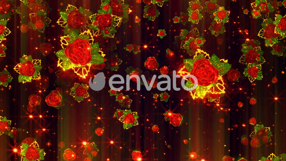 Flowers Rain Videohive 21557041 Motion Graphics Image 3