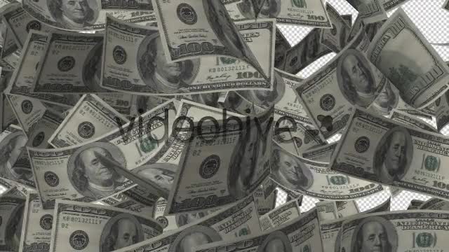 Fly 100 Dollars Videohive 6089216 Motion Graphics Image 1