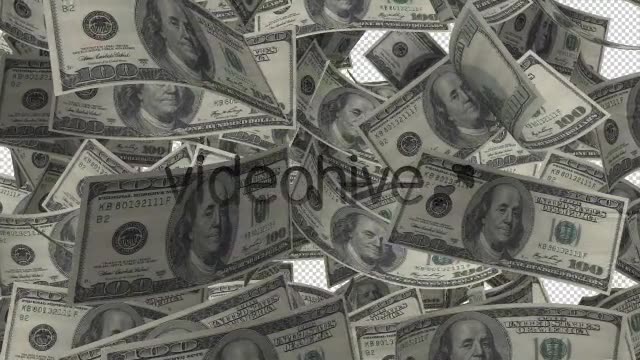 Fly 100 Dollars Videohive 6089216 Motion Graphics Image 2