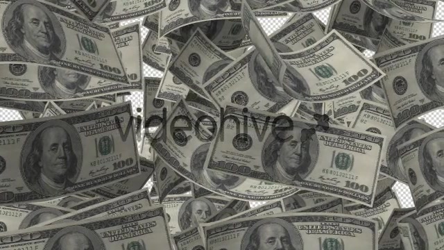 Fly 100 Dollars Videohive 6089216 Motion Graphics Image 3