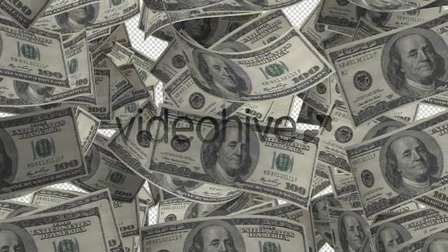 Fly 100 Dollars Videohive 6089216 Motion Graphics Image 4