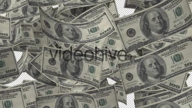 Fly 100 Dollars Videohive 6089216 Motion Graphics Image 5