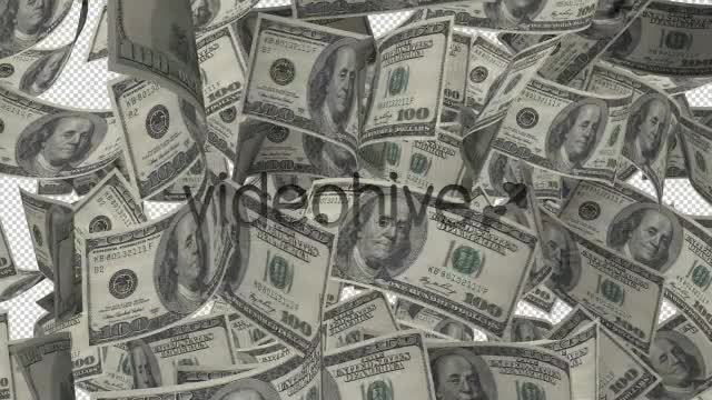 Fly 100 Dollars Videohive 6089216 Motion Graphics Image 8