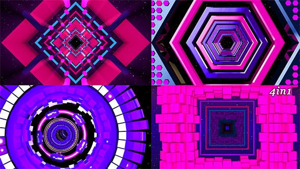 Fly Geometry - Videohive Download 7608845