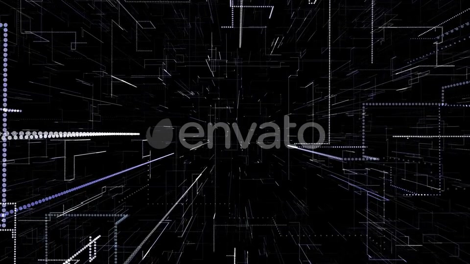 Fly In Digital Lines Seamless Loop Videohive 22982488 Motion Graphics Image 4