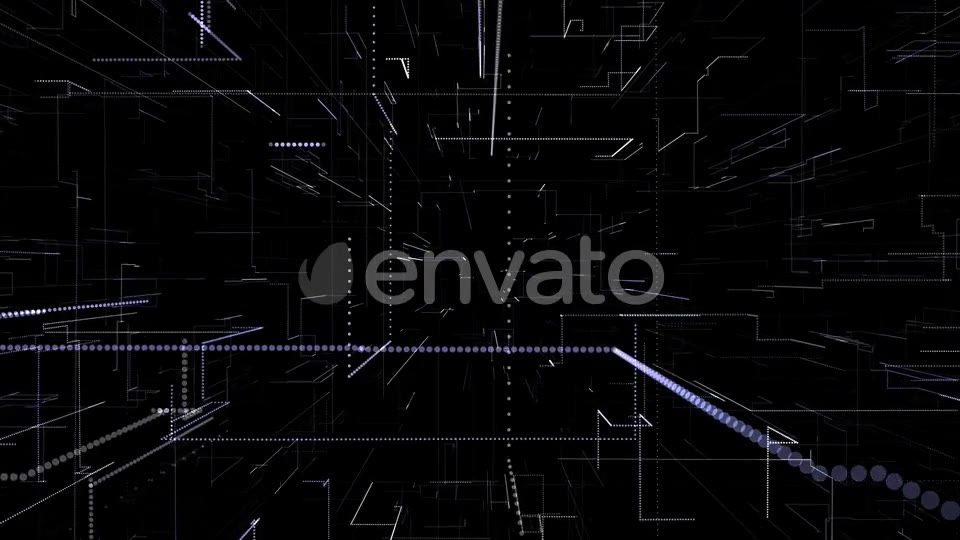 Fly In Digital Lines Seamless Loop Videohive 22982488 Motion Graphics Image 5